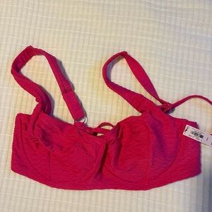 Victoria's Secret Hot Pink Bikini Top